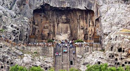 Grutas Longmen en China