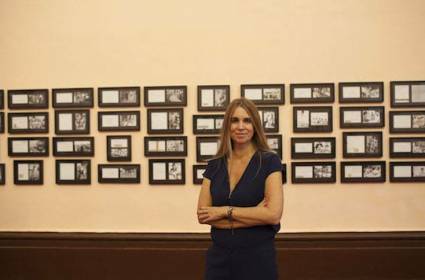 La artista peruana Sonia Cunliffe