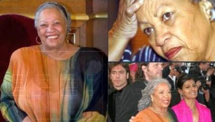 Autora estadounidense Toni Morrison