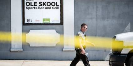 Los disparos ocurrieron dentro y fuera del Old Skool Sports Bar and Grill.