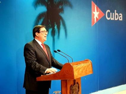 Presentación del informe «Necesidad de poner fin al bloqueo económico, comercial y financiero impuesto por los Estados Unidos de América contra Cuba»