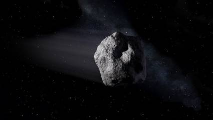 Un enorme asteroide