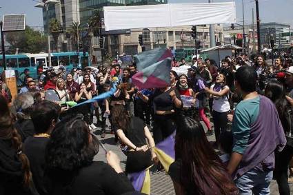 Manifestaciones en Chile