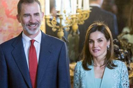 los reyes de España, Felipe VI y Letizia