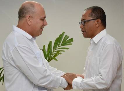 El ministro de Negocios Extranjeros y Cooperación de la República Democrática de Timor Leste, Dionisio Babo Soares realiza una visita oficial a nuestro país