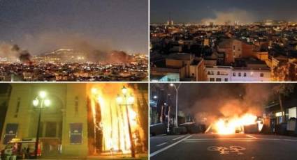 Protestas en Cataluña