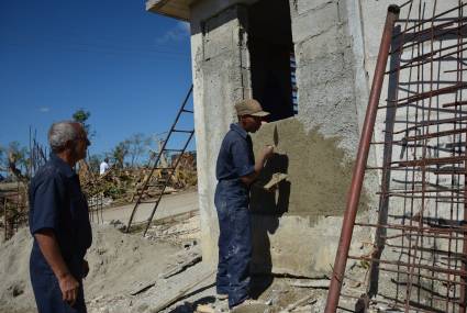 Contrucción de viviendas en Cuba