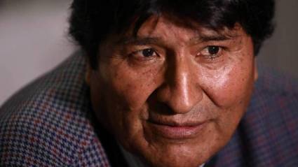 El presidente electo de Boliva, Evo Morales