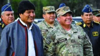 Fuerzas Armadas de Bolivia y Evo Morales