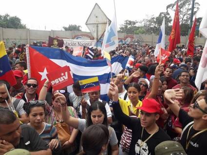 Marcha estudiantil en Caracas