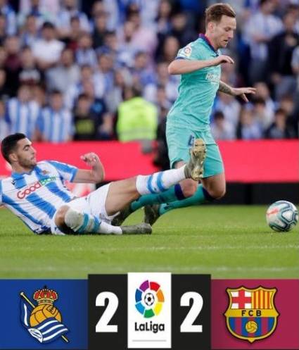 Resultado del Barcelona-Real Sociedad