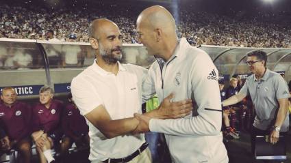 Las declaraciones de Zidane sorprendieron a muchos porque Guardiola es un ícono de Barcelona
