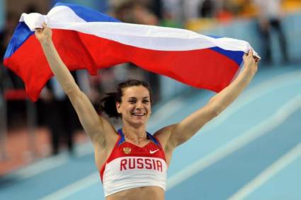 Yelena Isinbayeva, recordista mundial de la pértiga, se vio privada de defender su título olímpico en Río de Janeiro 2016.