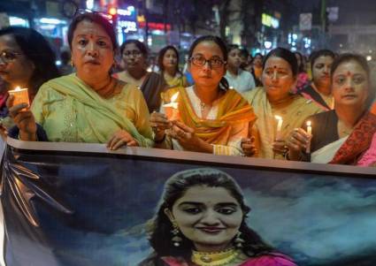 Manifestaciones en la India