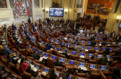 Sesión del Congreso de Colombia