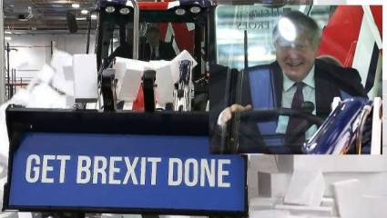 Johnson y el bulldozer contra el Brexit