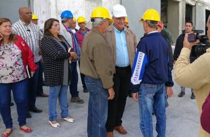 Visita gubernamental a Sancti Spíritus