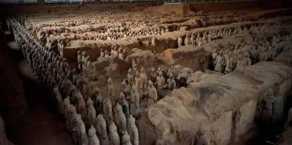 Guerreros de terracota chinos