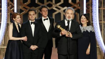 Sam Mendes, tras recoger su premio