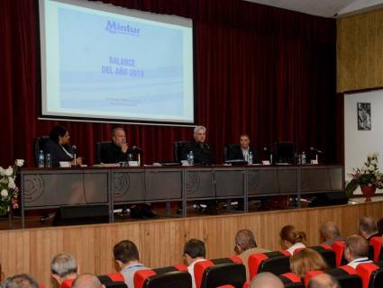 Reunión de balance de trabajo del Ministerio del Turismo de Cuba