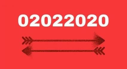 El calendario ha hecho que este 2 de febrero de 2020 sea irrepetible