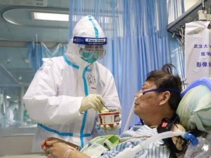 Enfermo por coronavirus en China