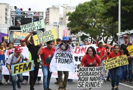 El pueblo venezolano sigue defendiendo su revolución
