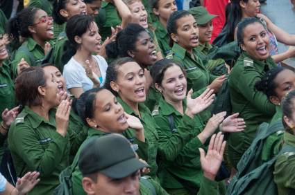 Los jóvenes combatientes le aportan mucho dinamismo a la UJC