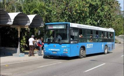 El transporte público