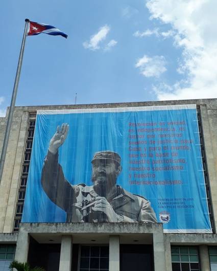 Fidel en nuestro 1ro. de Mayo