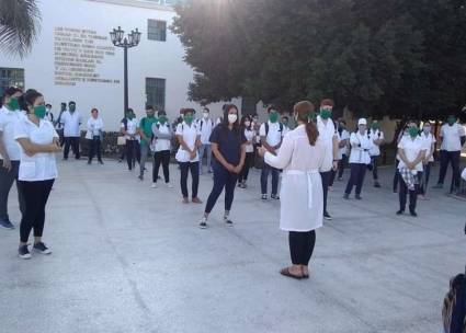 Estudiantes de Medicina se preparan para la pesquiza activa