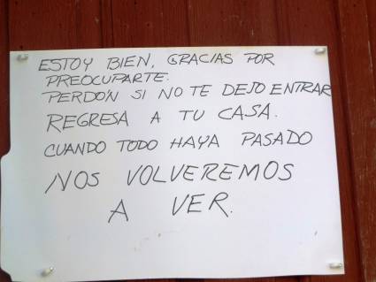 Carteles contra el COVID -19