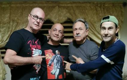 Williams Calero, Yamil Díaz, Ricardo Riverón y Jorge Luis Mederos