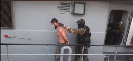 Mercenario yanqui capturado en Venezuela