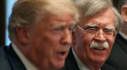 El que ríe ultimo, ríe mejor, parece decir John Bolton