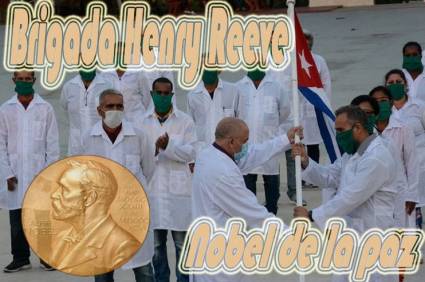 Proponen Premio Nobel para médicos de Cuba