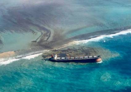 Emergencia ambiental en Isla Mauricio