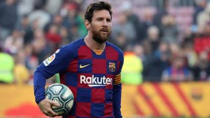 El futbolista del FC Barcelona, Lionel Messi
