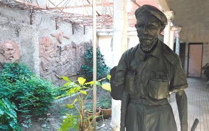 La escultura será emplazada en un concurrido sitio del centro histórico tunero