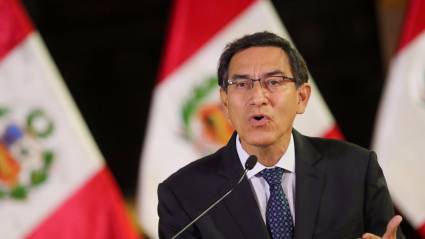 Presidente peruano Martín Vizcarra