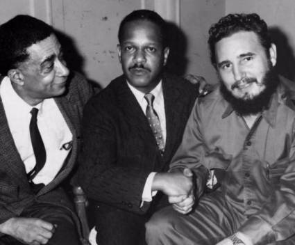 Dirigentes de prestigiosas instituciones negras de Estados Unidos visitaron a Fidel Castro