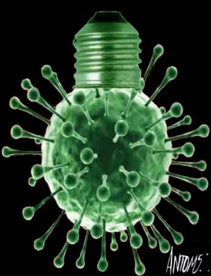 Bombillo verde