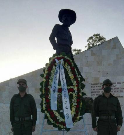 Homenaje a Camilo Cienfuegos en Yaguajay