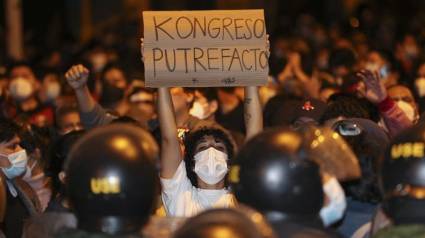 Protestas en Perú