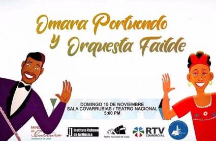 Omara Portuondo y Orquesta Failde ofrecen concierto en vivo