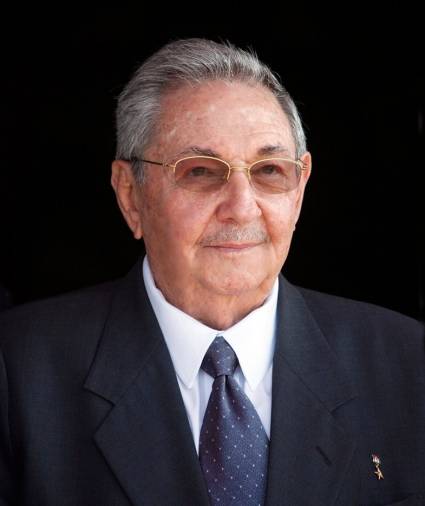 Primer Secretario del Comité Central del Partido Comunista de Cuba, General de Ejército Raúl Castro Ruz, y el Secretario General del Partido Comunista