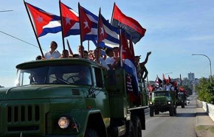 Parte Caravana de la Libertad 2021 de Santiago de Cuba