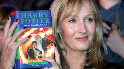 J. K. Rowling, autora de la saga de Harry Potter