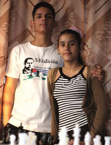Camila y Andy García Rivero