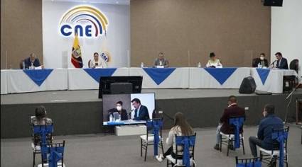 El pleno del Consejo Nacional Electoral